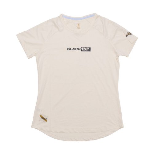 BlackToe Tracksmith Women's Twilight Tee - BlackToe Running#colour_ivory