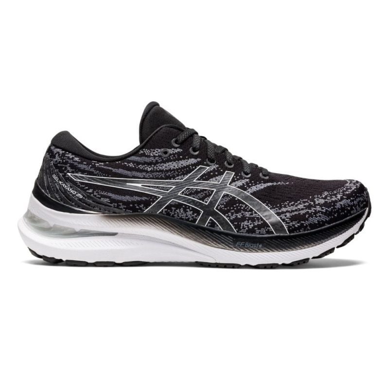 Asics Men's Gel-Kayano 29 - BlackToe Running#colour_black-white