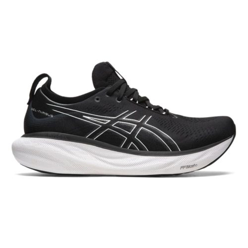 Asics Men's Gel-Nimbus 25 Men's Shoes - BlackToe Running#colour_black-pure-silver