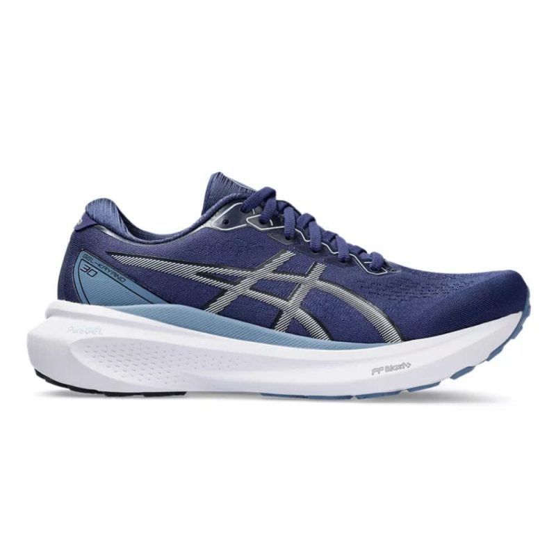 Asics Men's Gel-Kayano 30 Men's Shoes - BlackToe Running#colour_deep-ocean-white