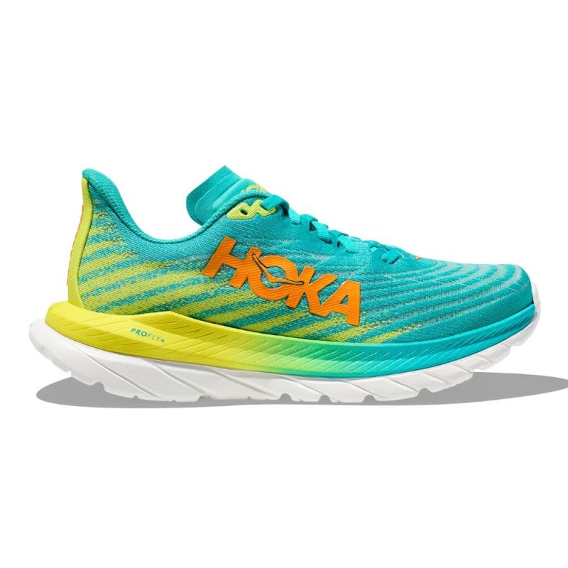 Hoka One One Women's Mach 5 - BlackToe Running#colour_ceramic-evening-primrose