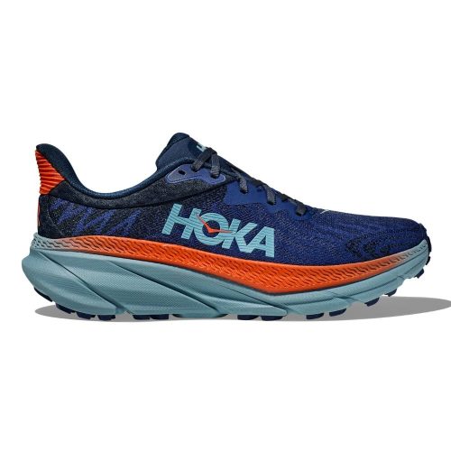 Hoka Men's Challenger ATR 7 - BlackToe Running#colour_bellwether-blue-stone-blue