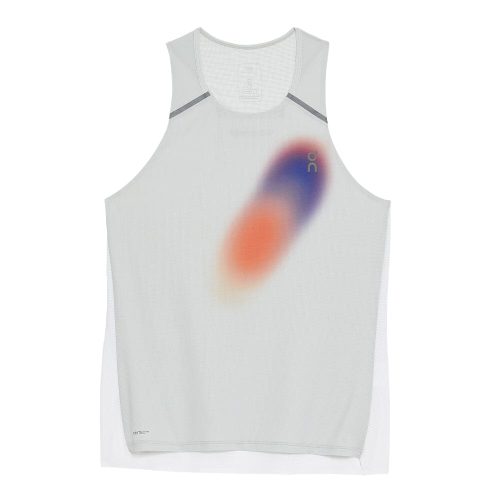 On Women's Performance Tank - Prism Capsule - BlackToe Running#colour_glacier