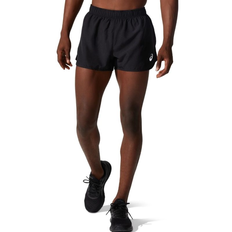 Asics Men's Silver Split Short - BlackToe Running#colour_performance-black