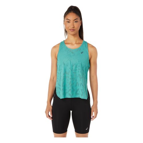 Asics Women's Ventilate Actibreeze Tank Women's Tops - BlackToe Running#colour_sage