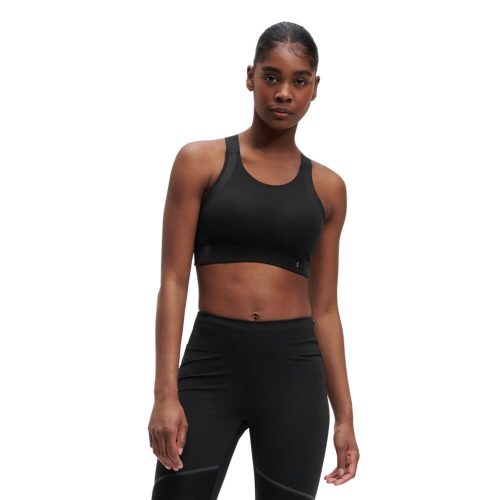 On Running Women's Performance Bra Women's Tops - BlackToe Running#colour_black