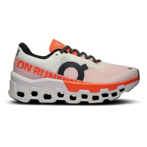 On Women's Cloudmonster 2 - BlackToe Running#colour_white-flame