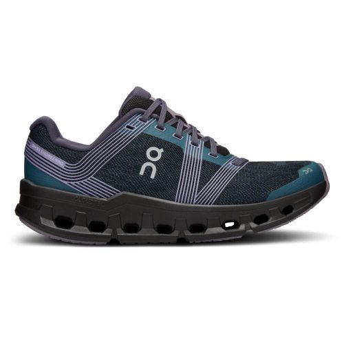 On Running Women's Cloudgo Women's Shoes - BlackToe Running#colour_storm-magnet