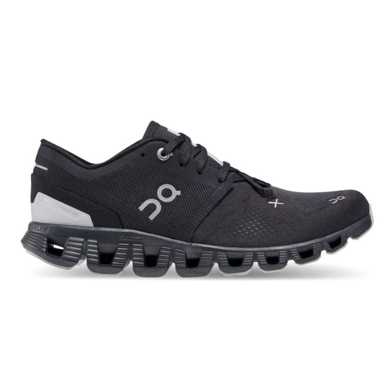 On Running Women's Cloud X 3 Women's Shoes - BlackToe Running#colour_black