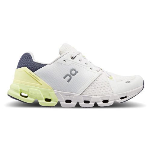 On Running Men's Cloudflyer 4 Men's Shoes - BlackToe Running#colour_white-hay