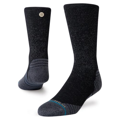 Stance Run Wool Crew ST Socks - BlackToe Running - Medium