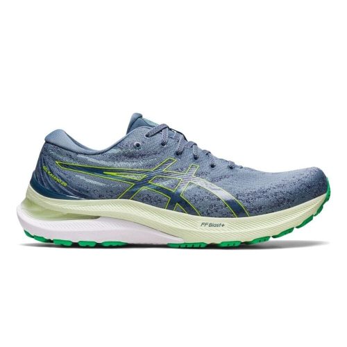 Asics Men's Gel-Kayano 29 - BlackToe Running#colour_steel-blue-lime-zest