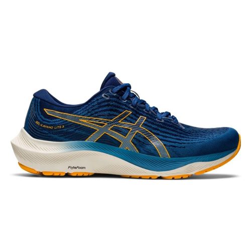 Asics Men's Gel-Kayano Lite 3 - BlackToe Running#colour_azure-amber