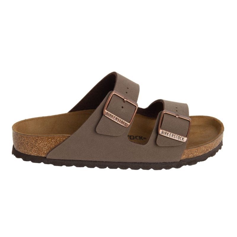 Birkenstock Men's Arizona Birkibuc - BlackToe Running#colour_mocha