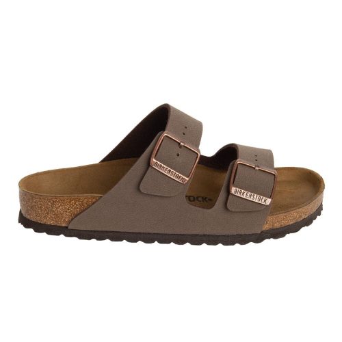 Birkenstock Women's Arizona Birkibuc - BlackToe Running#colour_mocha