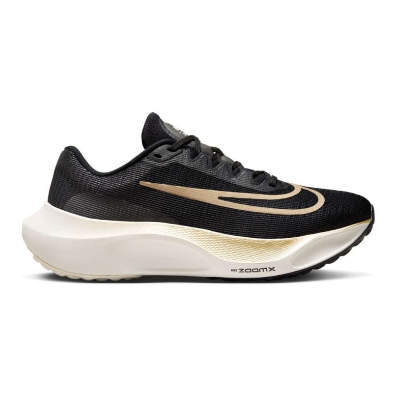 Nike Men's Zoom Fly 5 - BlackToe Running#colour_black-metallic-gold