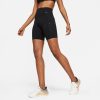 Nike Women's Dri-FIT Go 8" Shorts - BlackToe Running#colour_black