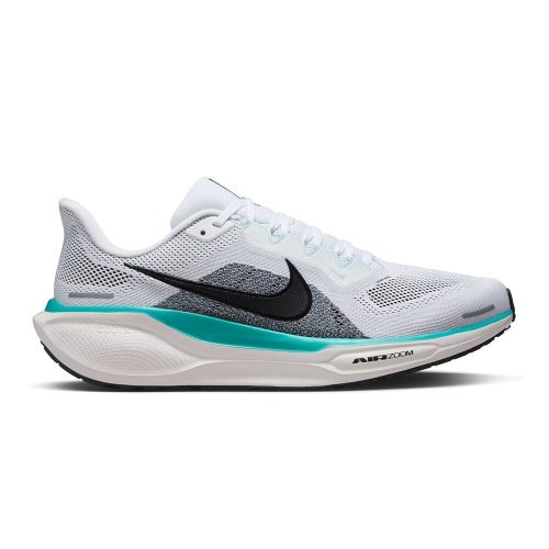 Nike Men's Pegasus 41 - BlackToe Running#colour_white-black-dusty-cactus-glacier-blue