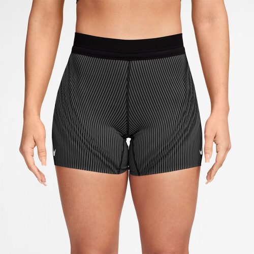 Nike Women's Dri-FIT ADV Mid-Rise 5" Running Shorts - BlackToe Running#colour_black