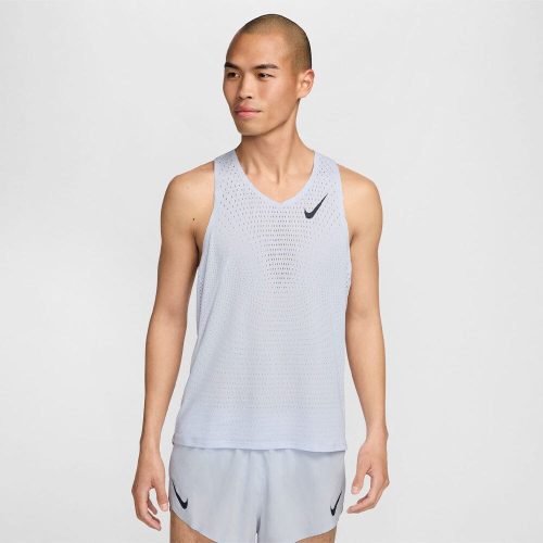 Nike Men's AeroSwift Dri-FIT ADV Running Singlet - BlackToe Running#colour_grey