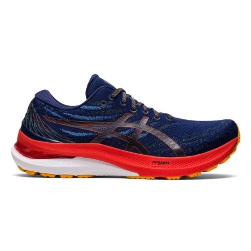 Asics Men's Gel-Kayano 29 - BlackToe Running#colour_deep-ocean-cherry-tomato