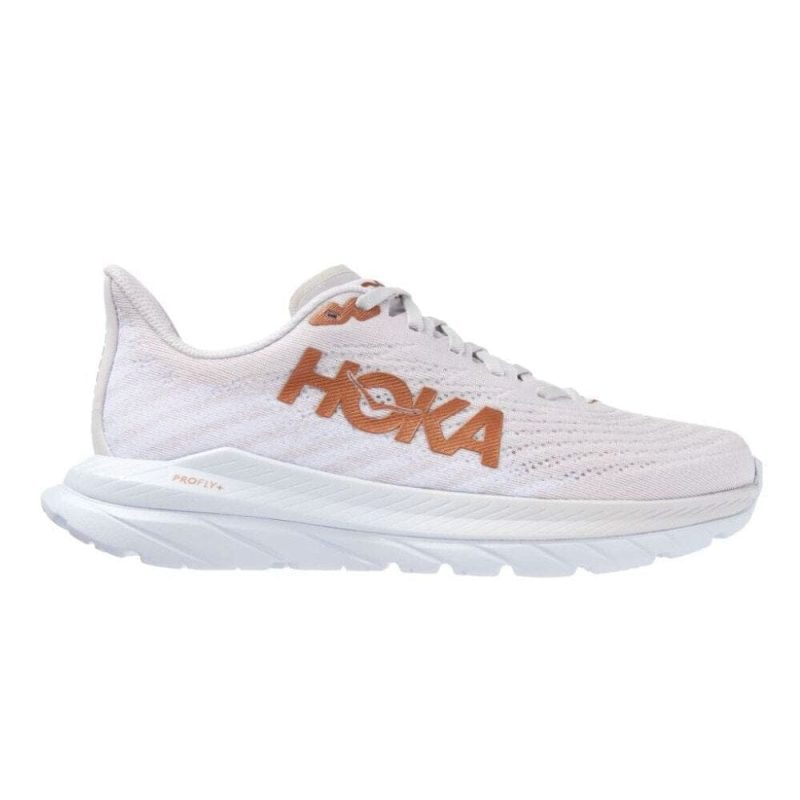 Hoka One One Women's Mach 5 - BlackToe Running#colour_white-copper