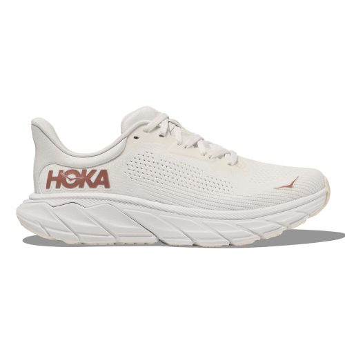 Hoka Women's Arahi 7 - BlackToe Running#colour_blanc-de-blanc-rose-gold