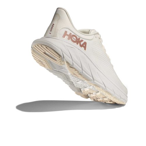 Hoka Women s Arahi 7 Blanc Rose Gold 4