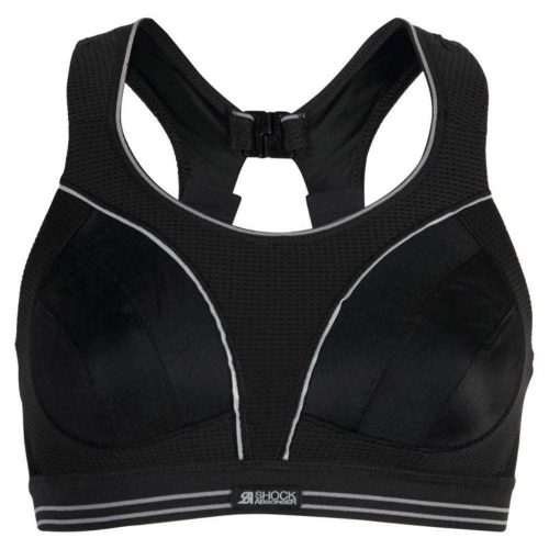 Shock Absorber Ultimate Run Bra Sports Bra - BlackToe Running#colour_black-silver