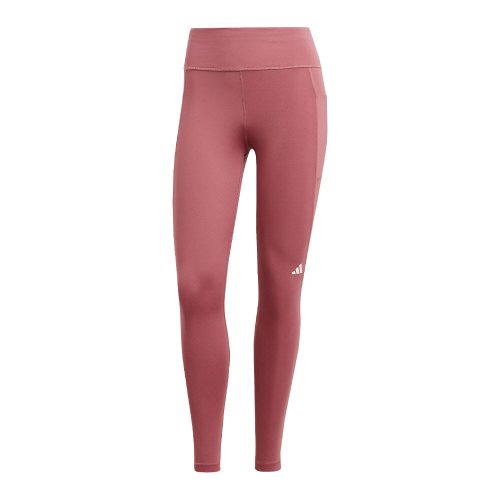 Adidas Women's Own the Run 7/8 Leggings - BlackToe Running#colour_preloved-crimson