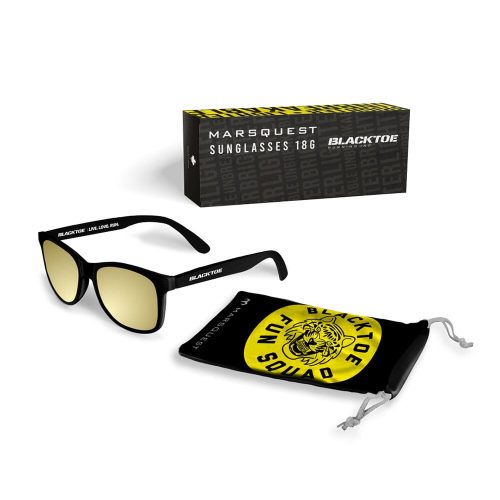 BlackToe x Marsquest Sunglasses – Black & Gold - BlackToe Running#colour_carbon-black-gold