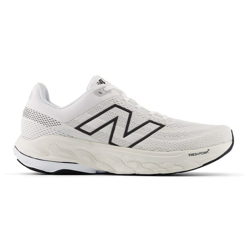 New Balance Men's Fresh Foam X 860v14 - BlackToe Running#colour_white-black-sea-salt