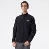 New Balance Men's Impact Run Packable Jacket Men's Tops - BlackToe Running#colour_black