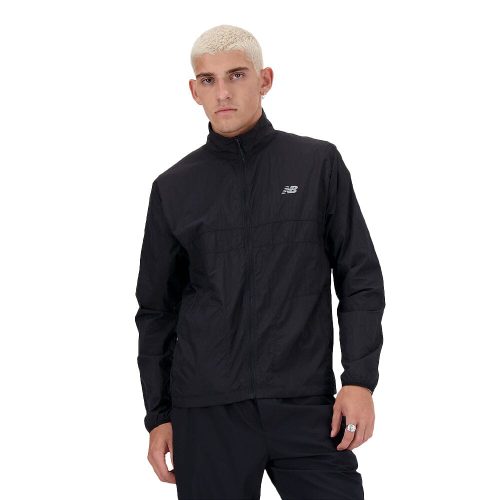 New Balance Men's Athletics Packable Jacket Men's Jackets - BlackToeRunning#colour_black