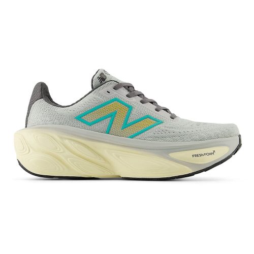 New Balance Men's Fresh Foam X More V5 - BlackToe Running#colour_brighton-grey-calcium-cyber-jade