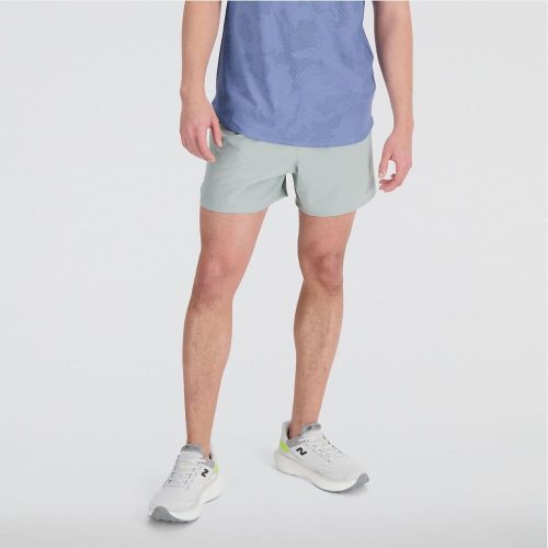 New Balance Men's Impact Run 5 Inch Short Men's Bottoms - BlackToe Running#colour_juniper