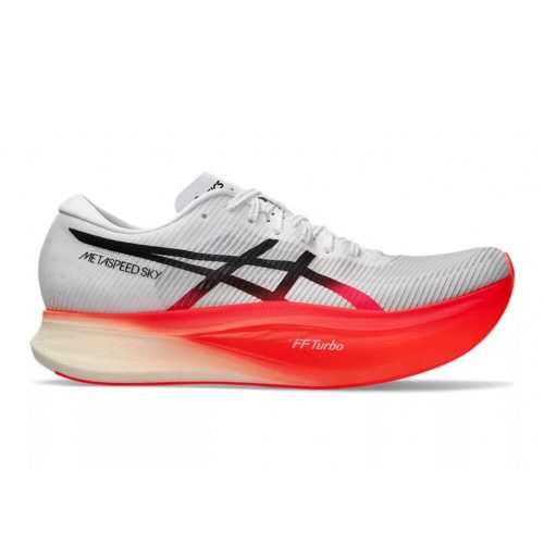 Asics Metaspeed Sky+ Unisex Shoes - BlackToe Running#colour_white-black-red