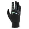 Nike Women's 360 Lightweight Tech 2.0 Running Gloves - BlackToe Running#colour_black-black-active-pink-rainbow