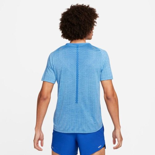 NikeMen sDri FITADVTechknitUltraShortSleeveSTARBLUEREFLECTIVESILVER 2