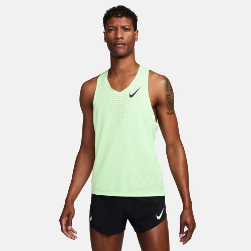 Nike Men's AeroSwift Dri-FIT ADV Running Singlet- BlackToe Running - #colour_vapor-green