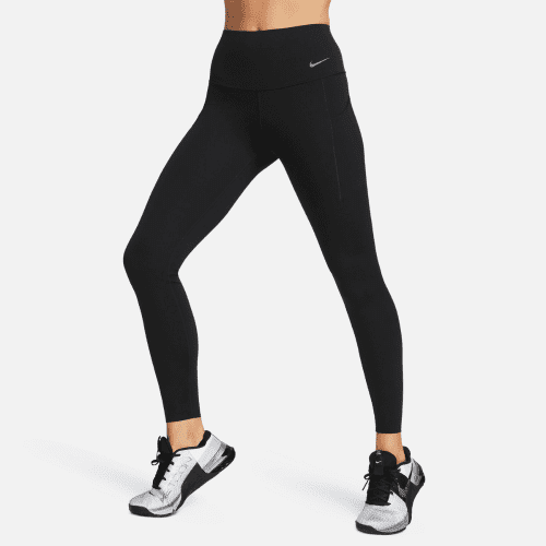 Nike Women's Universa Running Tights - BlackToe Running#colour_black