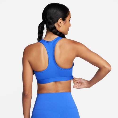 NikeWomen sDri FitSwooshMediumSupportSportsBra HyperRoyalWhite2