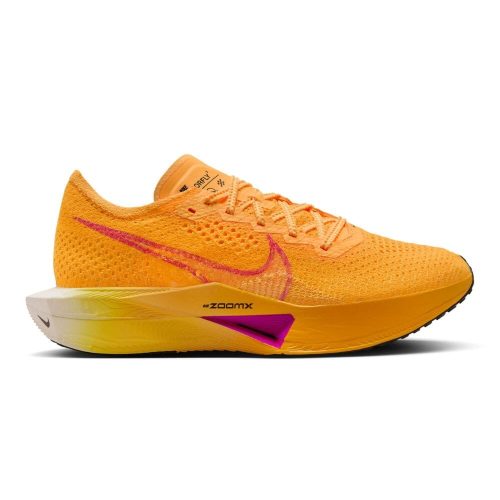 Nike Women's ZoomX Vaporfly Next% 3 - BlackToe Running#colour_laser-orange-hyper-violet-citron-pulse