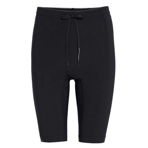 On Running Men's Race Tights Half - BlackToe Running#colour_black