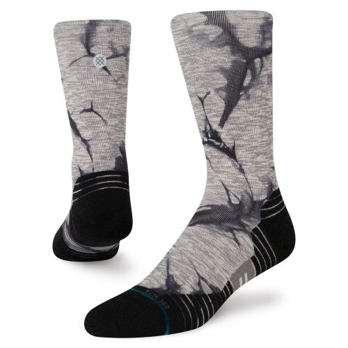 Stance - Run Dissipate - Crew Socks - BlackToe Running - Medium