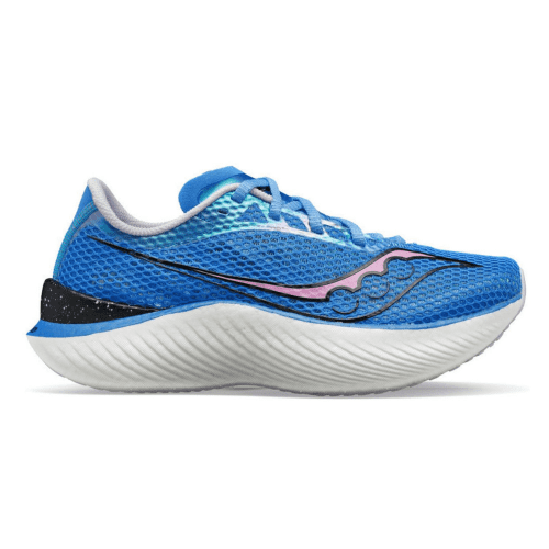 Saucony Women's Endorphin Pro 3 - BlackToe Running#colour_bluelight-grape