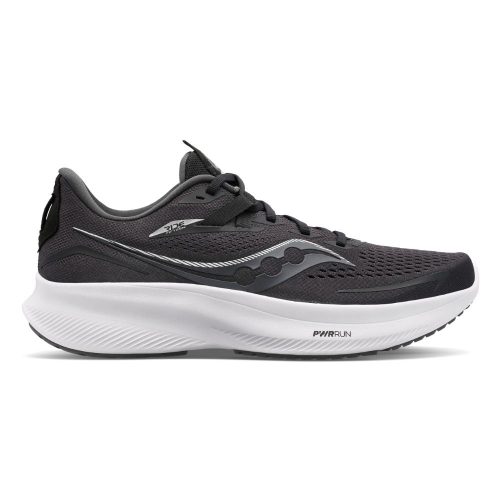 Saucony Men's Ride 15 - BlackToe Running#colour_black-white