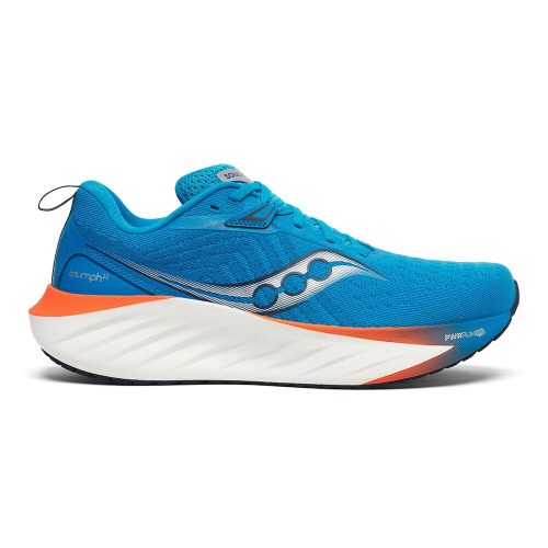 Saucony Men’s Triumph 22 - BlackToe Running#colour_viziblue-pepper