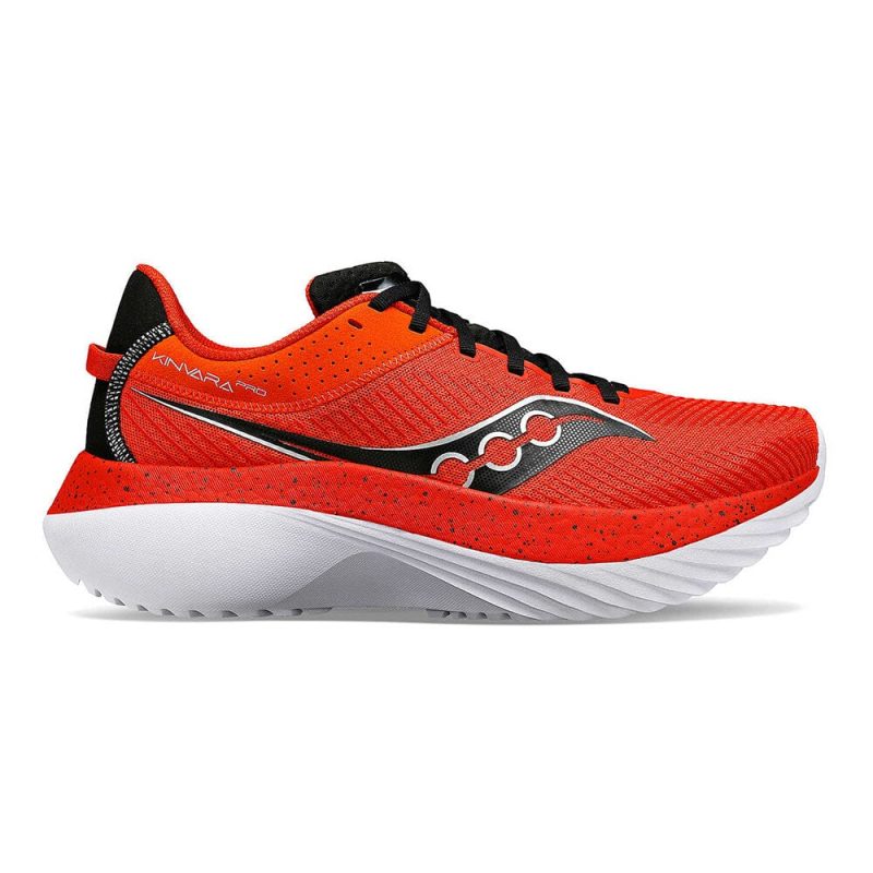 Saucony Men's Kinvara Pro - BlackToe Running#colour_infrared-black