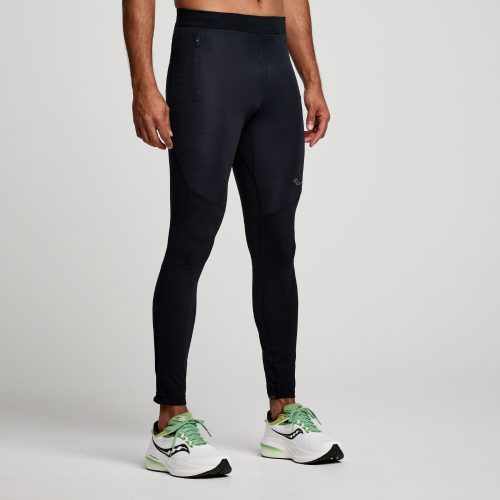 Saucony Men's Runshield Tight - BlackToe Running#colour_black